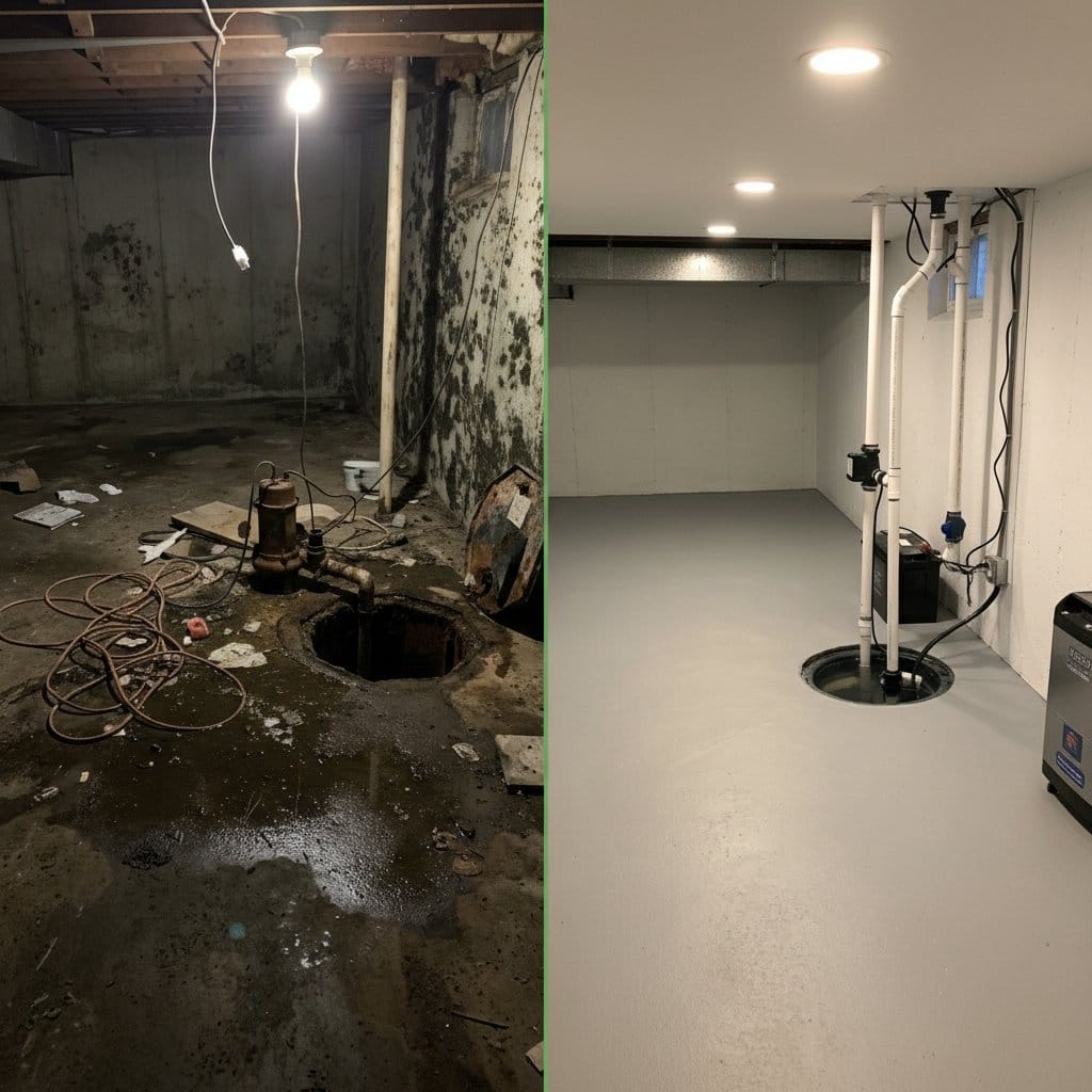 Post-Remediation Cleaning & Clearance restoration โ crawl space of bungalow in Tenafly, NJ